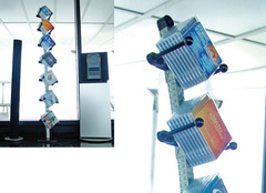 PORTA CD O DVD  IN ACCIAIO INOX