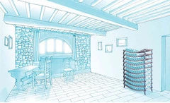 Cantina per Vini in Acciaio Inox e Legno Modulabile Impilabile Livello Aggiuntivo - 3