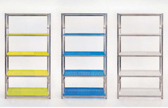 KIT SIMPLY INOX MODULO INIZIALE CON PIANI COLORATI