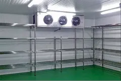 MODULO INIZIALE - Scaffalatura in acciaio INOX , H 250 cm , L 100 cm , PROF. 50 cm , con 5 ripiani - 3