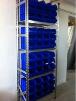 Contenitore in Plastica per Minuterie Sovrapponibili ''a Bocca di Lupo'' Dim. L20,5xH16,4xP34,5 cm - 4