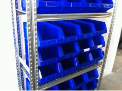 Contenitore in Plastica per Minuterie Sovrapponibili ''a Bocca di Lupo'' Dim. L20,5xH16,4xP34,5 cm - 5