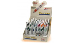 PENNA A SFERA 4 COLORI IN ESPOSITORE CONF. 36 PEZZI