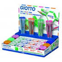 Espositore Giotto Mat. + Gomma + Temperamatita - conf. 102 Pz