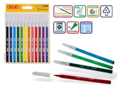 PENNARELLI WILER COLOR MAXI - A 12 COLORI