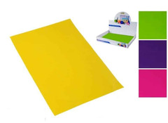 CARTA REGALO 100 FOGLI TINTA UNITA IN ESPOSITORE DA BANCO CM 70X100