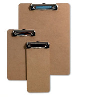 PORTABLOCCO RIGIDO IN LEGNO CON CLIP IN METALLO FORMATO A6 - ULTIMO DISPONIBILE