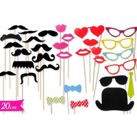 MASCHERINE PROPS FESTE 32 PEZZI