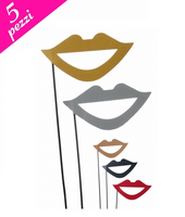 MASCHERINE SORRISO PROPS 5 PEZZI