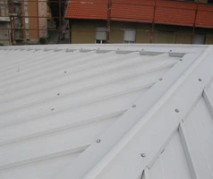 Lamiera Grecata in Alluminio Preverniciato Per Copertura Sp. 0,8 mm - 2