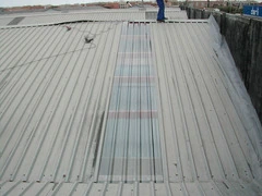 Lamiera Grecata Traslucida Per Copertura Sp. 0,8 mm - 3