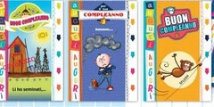 CONF. DA 12  BIGLIETTI COMPLEANNO  11,5X17 - 3