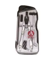 COMPASSO BALAUSTRONE BOTTI IN METALLO + RIC. MINE + ATTACCO GRAF. + PROLUNGA