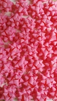 COCCARDE STELLE MAT COLOR  - SPESSORE NASTRO mm 10 - COLORE ROSA - conf. 100 pz