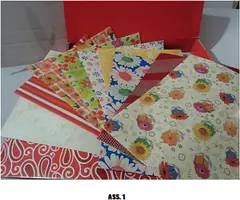 CARTA REGALO FLORIO CARTA 100 FOGLI IN ESPOSITORE DA BANCO  CM 70X100 ITALY