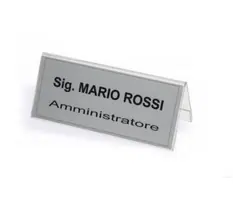 SEGNAPOSTO BIFRONTALE SMALL 95X42mm