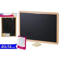 LAVAGNA 54X40 CM CON GESSETTI E CANCELLINO