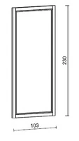 Gazebo da Giardino in Legno Lamellare d'Abete Nordico - cm 350X350cm - Italfromgiard6 - 4