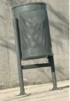 Contenitore Porta Rifiuti in Acciaio Inossidabile AISI 304 Versione Inox - 2