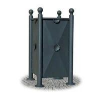 CESTONE RETTANGOLARE IN ACCIAIO ZINCATO