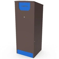Cestino Singolo100 L In Plastica Con targa Colorata - 4