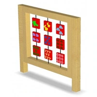 Pannello Per Attività Sensoriale e Di Relazione 128 x 9 H110 cm - 2