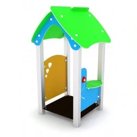 Gioco Casetta Adatta Alla Prima Infanzia Per Esterni e Parchi Pubblici 396 x 398 x H165cm - 2