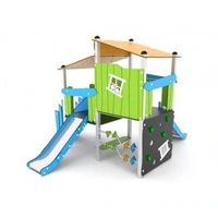 Castello Con Struttura In Tubolare Di Acciaio INOX 624 x 812 x H 280 cm - 2