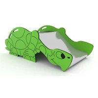 Scivolo Tartaruga Con Pista In Acciaio Inox Largo 100 cm h 59 cm