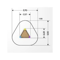 Gioco Sabbiera Da Esterni A Forma Triangolare - 2