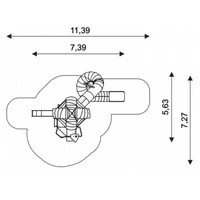 Castello Con Scivolo A Tubo Elicoidale Pista In Acciaio Inox - 2
