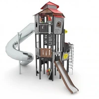 Gioco Torre Castello Con Scivolo Tunnel - 2