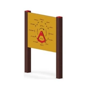 Pannelli Interattivi Per Bambini - Ancoraggio A Terreno o A Pavimento - In Plastica Riciclata