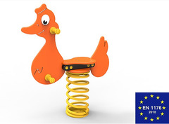 Paperina a Molla in Polietilene per Parco Giochi per Bambini - ITALFROM®