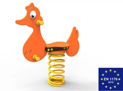 Paperina a Molla in Polietilene per Parco Giochi per Bambini - ITALFROM®