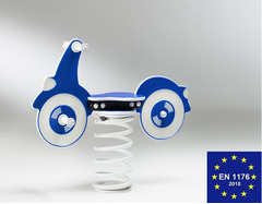 Moto a Molla in Polietilene per Parco Giochi per Bambini - ITALFROM®