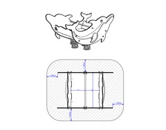 Delfino a Molla in Polietilene per Parco Giochi per Bambini - ITALFROM® - 3