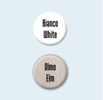 Mobile Lavatoio Coprilavatrice Due Ante 124x60x89 cm Colore Bianco vaschetta a destra - 2