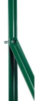 SAETTA A 'L'  IN FERRO PLASTIFICATO VERDE - ALTEZZA 120 cm - PER SOSTEGNO PALETTI RECINZIONE - 4