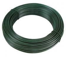 Filo di Legatura Plastificato Verde - Diametro 1,8 mm - per Recinzioni in Rete Metallica - Matassa da 100 mt