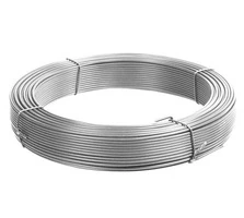 FILO DI TENSIONE ZINCATO - DIAMETRO 2,2mm - PER RECINZIONI IN RETE METALLICA - MATASSA DA 100 mt