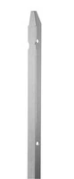 Paletto Recinzioni  a 'T' in Ferro Zincato a Caldo-Sezione mm30X30X3,00- Altezza 150 cm - 4