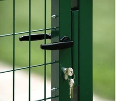 Cancello Medium Pedonale - con Rete 50X200X5 mm - Telaio 35/40 mm - Dimensione: cm100X150 h - Peso 29 kg - Colore:Verde - 3
