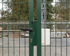 Cancello Medium Pedonale - con Rete 50X200X5 mm - Telaio 35/40 mm - Dimensione: cm100X175 h - Peso 35 kg - Colore:Antracite - 3