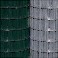 25mt- ROTOLO RETE METALLICA ZINCATA PLASTIFICATA  ELETTROSALDATA- MAGLIA: mm50x75 - H 200 cm - 4