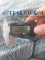 25mt-ROTOLO RETE METALLICA ZINCATA 'MAGLIA SCIOLTA'- TIPO STANDARD - H 175 cm - 2