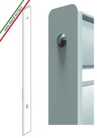 Piantana a Cementare - Profilo 60X7mm - H 1465 mm - per Recinzione Modulare Grigliato Classic