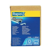 3190 Punti Zincati VR16 per Pinza Clippatrice da Giardino Rapid FP216 per Reti - 2
