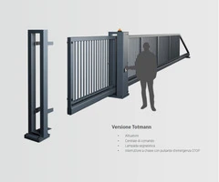 Kit Automazione per Cancello Scorrevole Autoportante Leggero PI 200 - 2