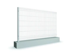 Pannello Recinzione Modulare Cancellata Rete Metallica Elettrosaldata Zincata cm 200X103 - 3